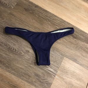VS ITSY BIKINI BOTTOMS • XS• DARK BLUE/ LIGHT BLUE